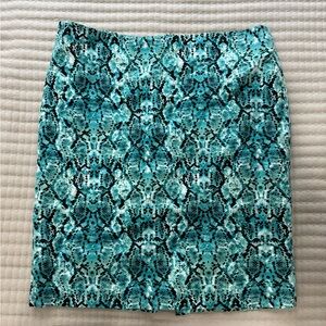 15. Liz Claiborne Women’s Snakeskin Pencil Skirt- size 18